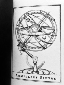 Armillary book inside fc